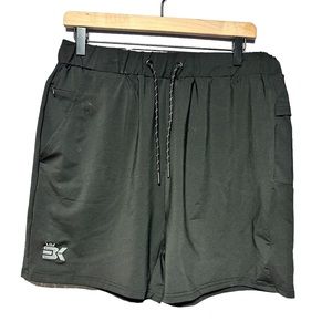 Gym Brokig Black Athletic Men’s Shorts NWT XL